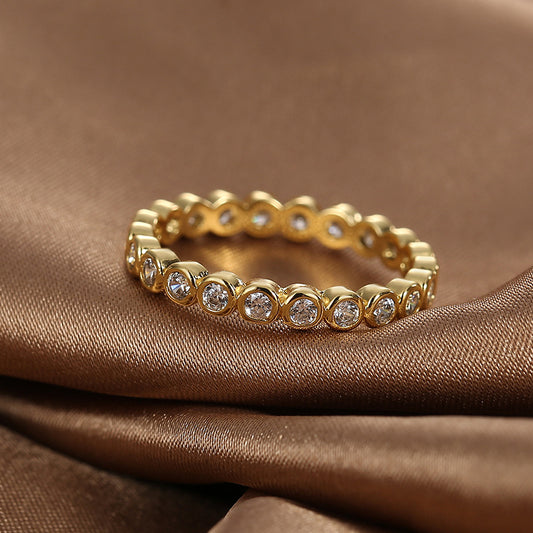 Golden Orbit Ring