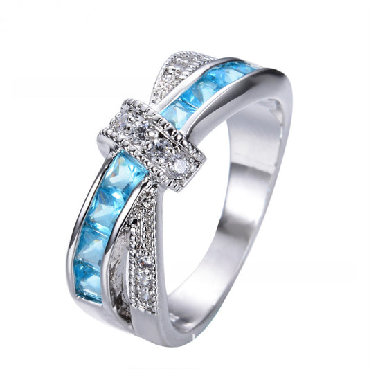 Opal Crown Ring